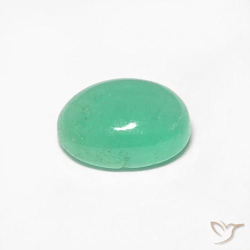 Emerald Gemstone in 5.9 x 4.2 mm Size for Sale, Emerald Stone in Pistachio Green Color