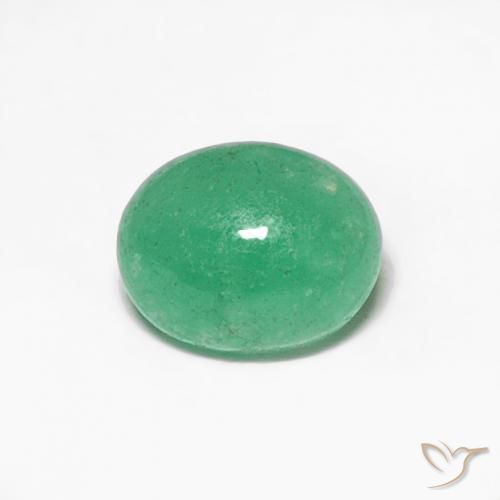 0.35ct Natural Light Green Emerald, Oval, Translucent