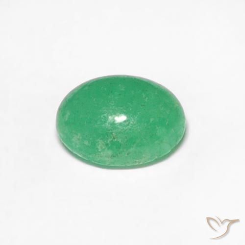 Emerald Gemstone in 4.8 x 3.9 mm Size for Sale, Emerald Stone in Light Green Color