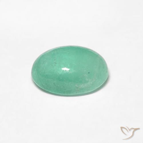 Emerald Gemstone in 6 x 4.2 mm Size for Sale, Emerald Stone in Bright Green Color