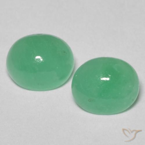 1.22ctw Natural Pistachio Green Emerald, Oval, Translucent
