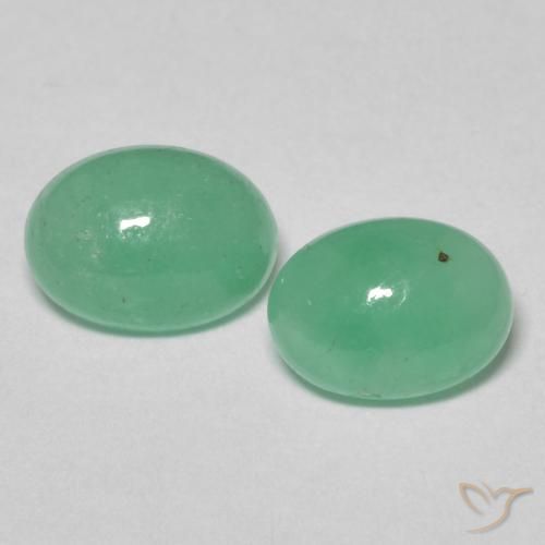 1.79ctw Natural Bright Green Emerald, Oval, Translucent