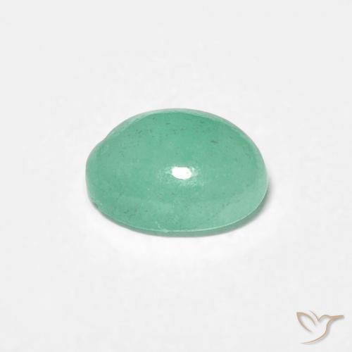 Emerald Gemstone in 5.8 x 4.2 mm Size for Sale, Emerald Stone in Light Green Color