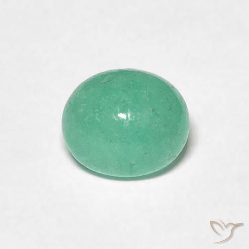 0.94ct Natural Bright Green Emerald, Oval, Translucent
