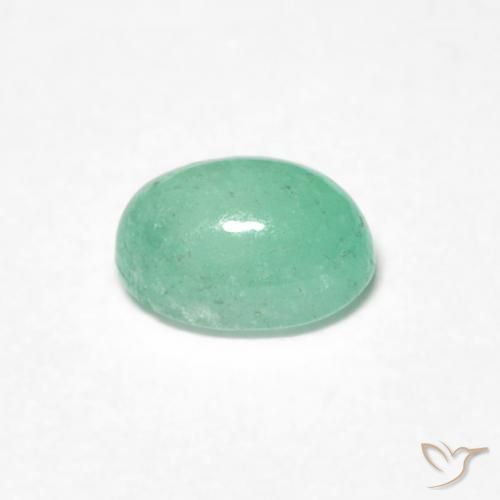 Emerald Gemstone in 5.6 x 3.8 mm Size for Sale, Emerald Stone in Bright Green Color