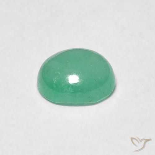 Emerald Gemstone in 5.6 x 4.7 mm Size for Sale, Emerald Stone in Medium Green Color