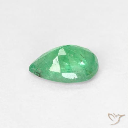 Emerald Gemstone in 6 x 4 mm (calibrated) Size for Sale, Emerald Stone in Medium Green Color
