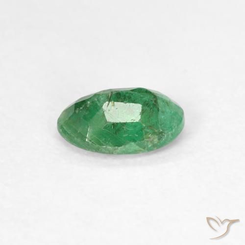 Emerald Gemstone in 6 x 4 mm (calibrated) Size for Sale, Emerald Stone in Medium Green Color