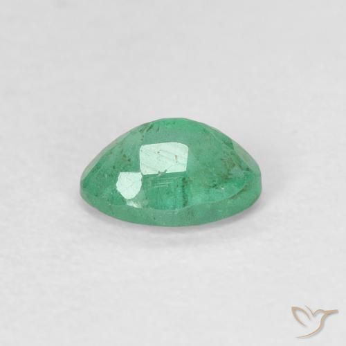 Emerald Gemstone in 6 x 4 mm (calibrated) Size for Sale, Emerald Stone in Cool Green Color