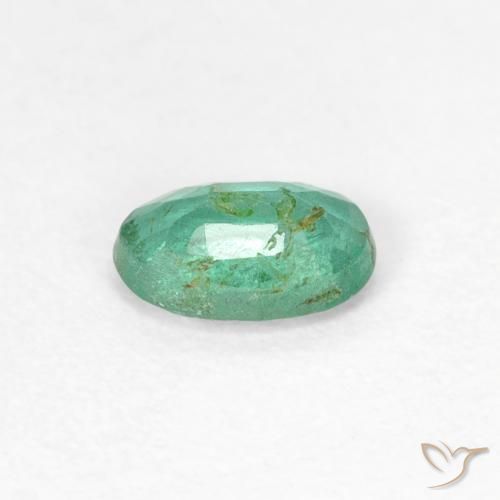 Emerald Gemstone in 6 x 4 mm (calibrated) Size for Sale, Emerald Stone in Cool Green Color
