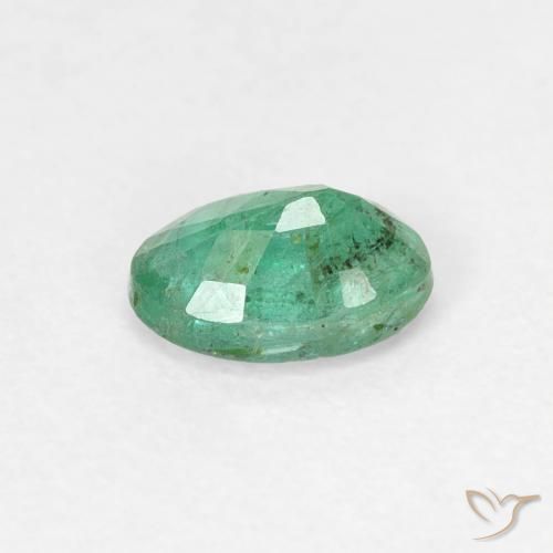 Emerald Gemstone in 6 x 4.2 mm Size for Sale, Emerald Stone in Medium Green Color