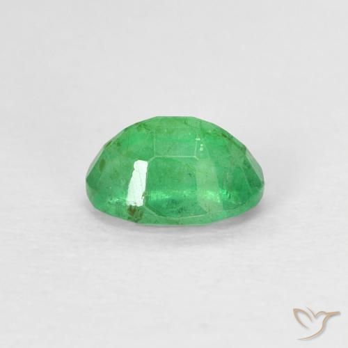 Emerald Gemstone in 5.9 x 4.2 mm Size for Sale, Emerald Stone in Medium Green Color