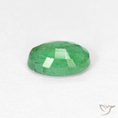 Emerald Gemstone in 6 x 4 mm (calibrated) Size for Sale, Emerald Stone in Medium Green Color