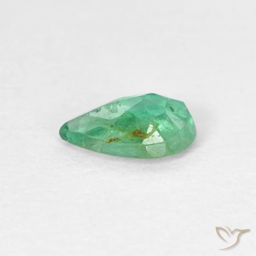 Emerald Gemstone in 6 x 4 mm (calibrated) Size for Sale, Emerald Stone in Cool Green Color