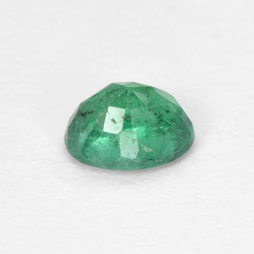 Emerald Gemstone in 5 x 4 mm (calibrated) Size for Sale, Emerald Stone in Medium Green Color