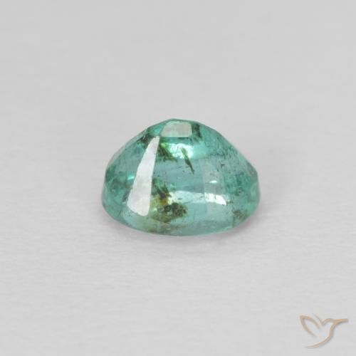 Emerald Gemstone in 5.3 x 4.1 mm Size for Sale, Emerald Stone in Medium Green Color