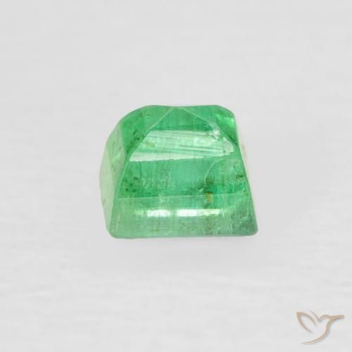 Emerald Gemstone in 3.1 x 2.7 mm Size for Sale, Emerald Stone in Yellowish Green Color