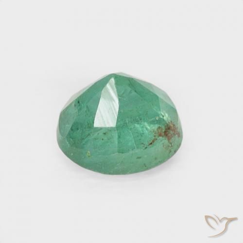 Emerald Gemstone in 4 mm (calibrated) Size for Sale, Emerald Stone in Blue Green Color
