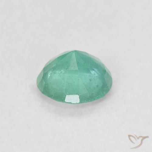 Emerald Gemstone in 3.5 mm (calibrated) Size for Sale, Emerald Stone in Cool Emerald Green Color