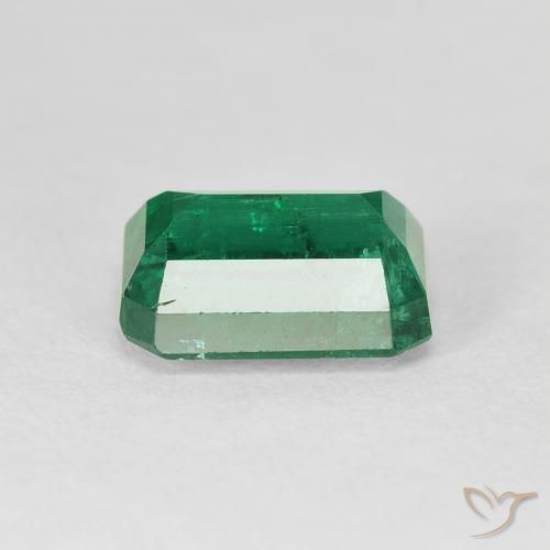 Emerald Gemstone in 11 x 9 mm (calibrated) Size for Sale, Emerald Stone in Cool Green Color
