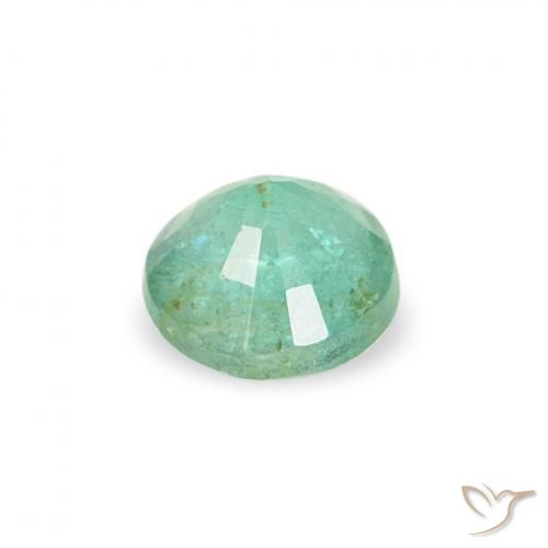 Emerald Gemstones in 3.5 mm (calibrated) Size for Sale, Emerald Stones in Cool Emerald Green Color