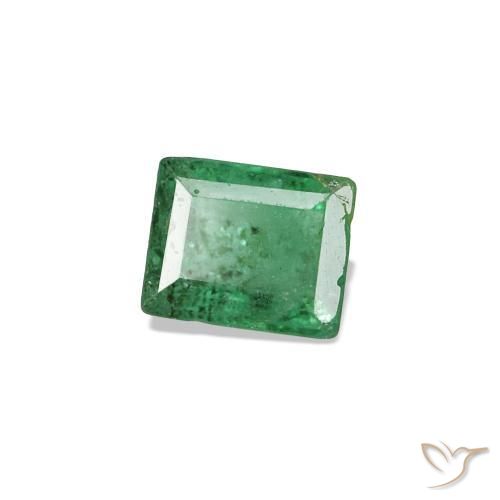 1.46 ctw Green Emerald Stones, Natural Emerald in Baguette Facet Shape for Sale