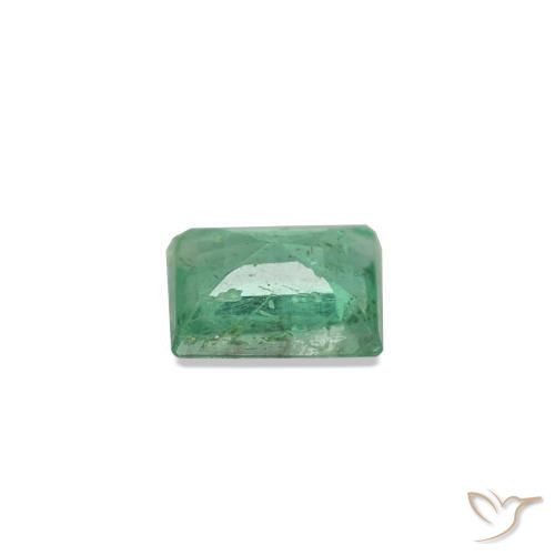 Emerald Gemstones in 3.4 x 2.7 mm Size for Sale, Emerald Stones in Cool Green Color