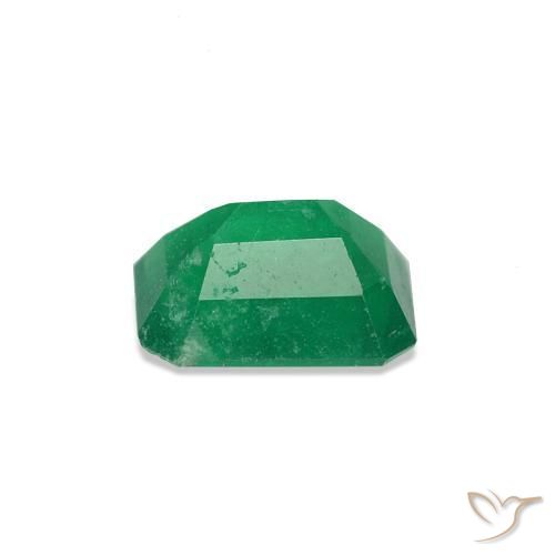 Emerald Gemstone in 5.6 x 4.4 mm Size for Sale, Emerald Stone in Medium Green Color