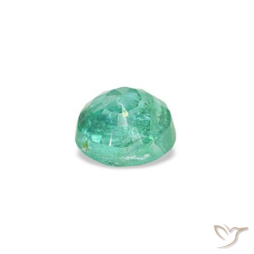 Emerald Gemstone in 3.5 mm (calibrated) Size for Sale, Emerald Stone in Light Emerald Green Color