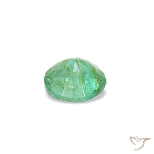 Emerald Gemstone in 3.5 mm (calibrated) Size for Sale, Emerald Stone in Medium Green Color