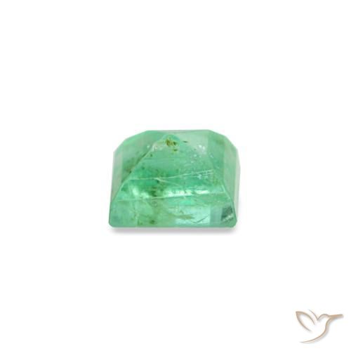 Emerald Gemstone in 3 x 2.7 mm Size for Sale, Emerald Stone in Electric Green Color