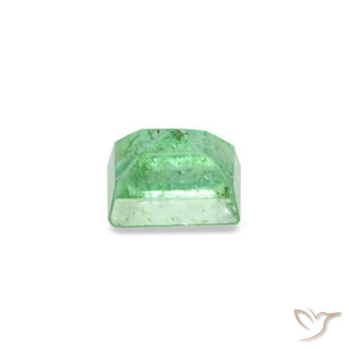 Emerald Gemstone in 3.1 x 2.6 mm Size for Sale, Emerald Stone in Cool Green Color