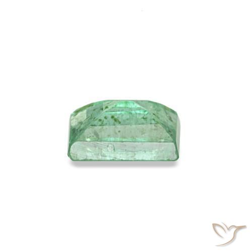 Emerald Gemstone in 3.9 x 2.6 mm Size for Sale, Emerald Stone in Mint Green Color