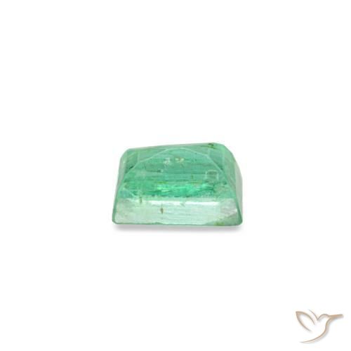 Emerald Gemstone in 3.3 x 2.6 mm Size for Sale, Emerald Stone in Intense Green Color