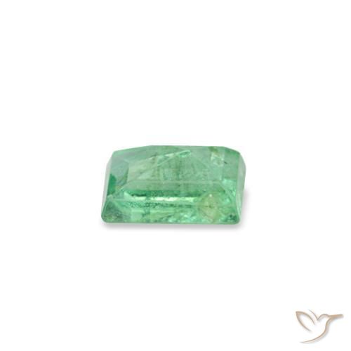 Emerald Gemstone in 3.5 x 2.4 mm Size for Sale, Emerald Stone in Bright Green Color