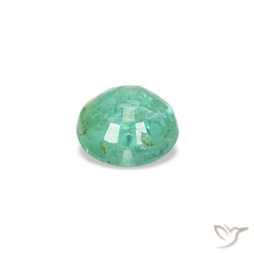 Emerald Gemstone in 3.5 mm (calibrated) Size for Sale, Emerald Stone in Bright Green Color