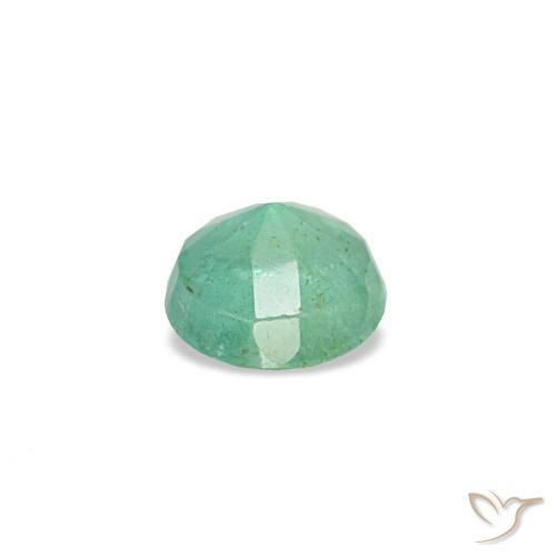 Emerald Gemstone in 3.5 mm (calibrated) Size for Sale, Emerald Stone in Bright Green Color