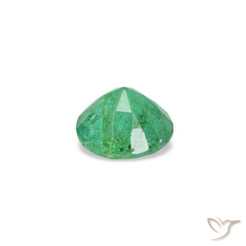 Emerald Gemstone in 3.5 mm (calibrated) Size for Sale, Emerald Stone in Electric Green Color
