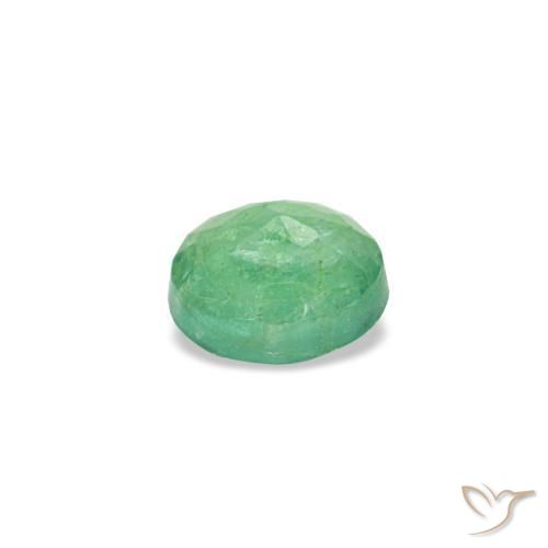 Emerald Gemstone in 3.5 mm (calibrated) Size for Sale, Emerald Stone in Bright Green Color