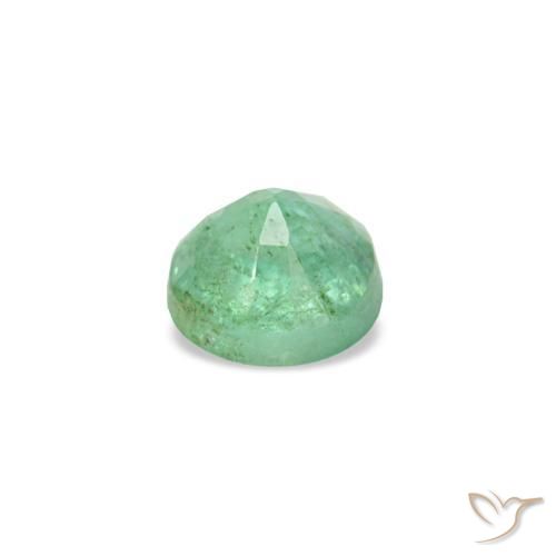 Emerald Gemstone in 3.5 mm (calibrated) Size for Sale, Emerald Stone in Medium Green Color