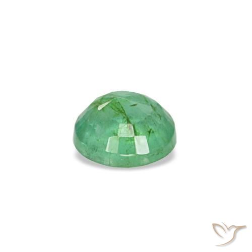 Emerald Gemstone in 3.7 mm Size for Sale, Emerald Stone in Green Color