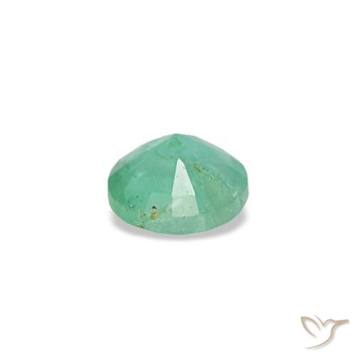 Emerald Gemstone in 3.5 mm (calibrated) Size for Sale, Emerald Stone in Cool Green Color