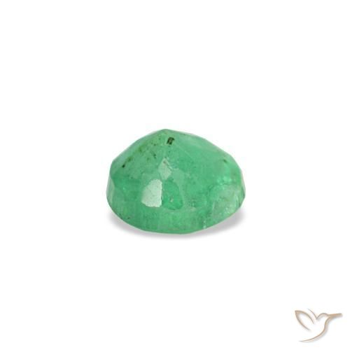 Emerald Gemstone in 3.5 mm (calibrated) Size for Sale, Emerald Stone in Medium Green Color