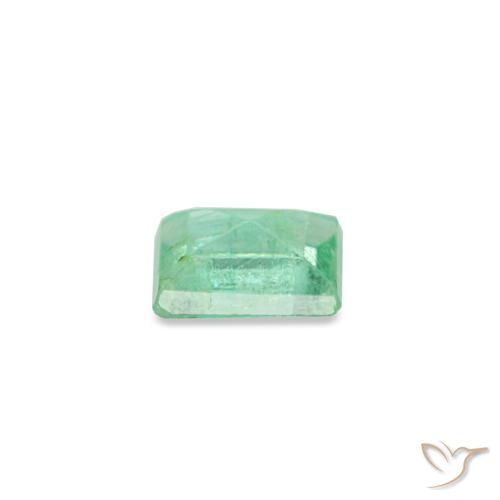 Emerald Gemstone in 3.4 x 2.7 mm Size for Sale, Emerald Stone in Light Green Color