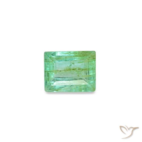 0.15ct Green Emerald, Baguette, SI