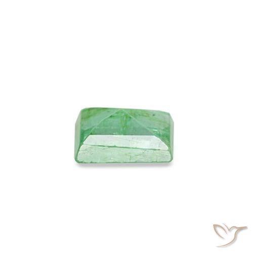 Emerald Gemstone in 3.5 x 2.7 mm Size for Sale, Emerald Stone in Light Green Color