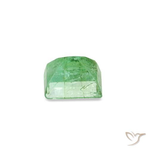 Emerald Gemstone in 3.4 x 2.6 mm Size for Sale, Emerald Stone in Pistachio Green Color