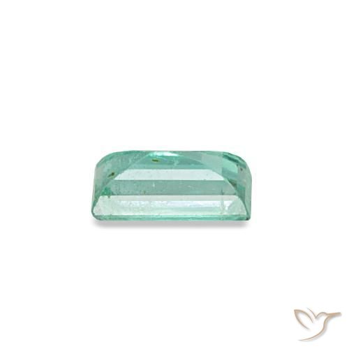 Emerald Gemstone in 4 x 2 mm Size for Sale, Emerald Stone in Bluish Green Color