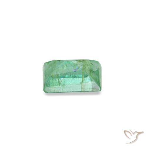 Emerald Gemstone in 3.6 x 2.5 mm Size for Sale, Emerald Stone in Mint Green Color