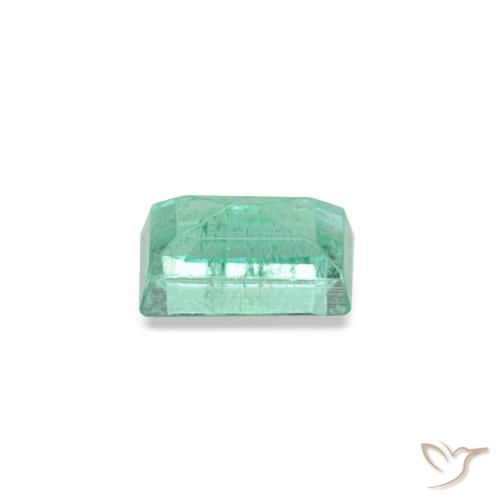 Emerald Gemstone in 3.8 x 2.5 mm Size for Sale, Emerald Stone in Light Green Color